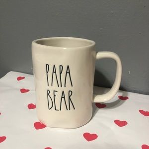 Rae Dunn Papa bear mug